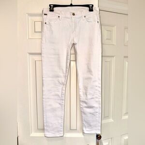 Citizens of Humanity skinny jeans, white, size 27.